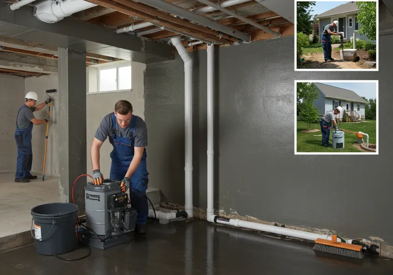 Basement Waterproofing and Flood Prevention process in Norton Shores, MI